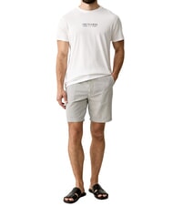 TRUSSARDI BASIC T-shirt en coton &agrave; manches courtes blanc - T-shirt - 4