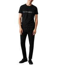 TRUSSARDI DIGITAL LEVRIERO T-shirt en coton &agrave; manches courtes noir - T-shirt - 4