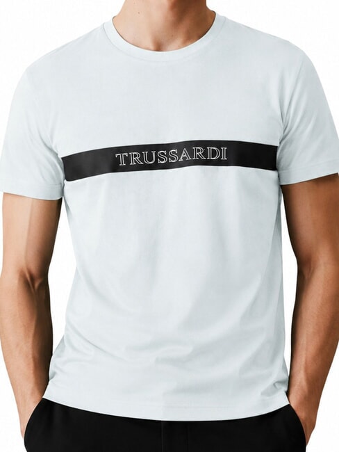 DIGITAL LEVRIERO T-shirt en coton &agrave; manches courtes azur&eacute; - T-shirt