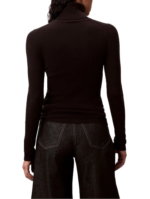 CK JEANS Pull &agrave; col roul&eacute;, manches longues ck noir - Chandails pour femmes