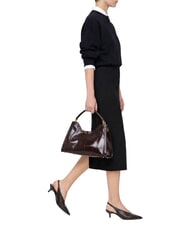 GIANNI CHIARINI AURORA Sac &agrave; main avec bandouli&egrave;re, en cuir rubis antique - Sacs pour Femme - 2