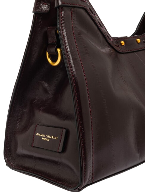 AURORA Sac &agrave; main avec bandouli&egrave;re, en cuir rubis antique - Sacs pour Femme