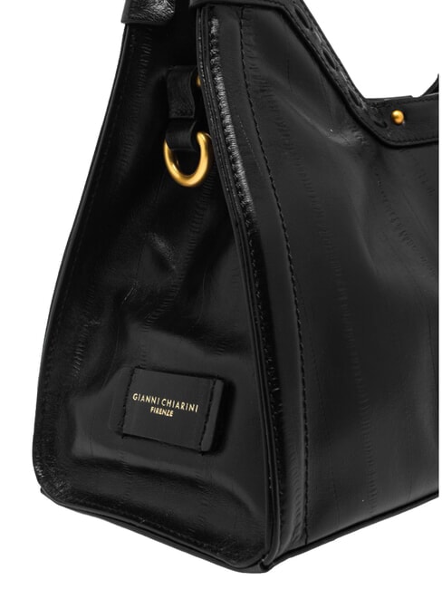 AURORA Sac &agrave; main avec bandouli&egrave;re, en cuir Noir - Sacs pour Femme