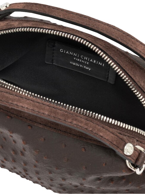ALIFA Mini sac &agrave; main avec bandouli&egrave;re, en cuir exprim&eacute; - Sacs pour Femme