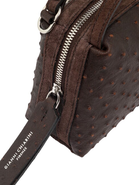 ALIFA Mini sac &agrave; main avec bandouli&egrave;re, en cuir exprim&eacute; - Sacs pour Femme