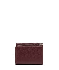 GIANNI CHIARINI WALLETS GRAIN Petit portefeuille en cuir grain&eacute; rubis antique - Portefeuilles Femme - 4