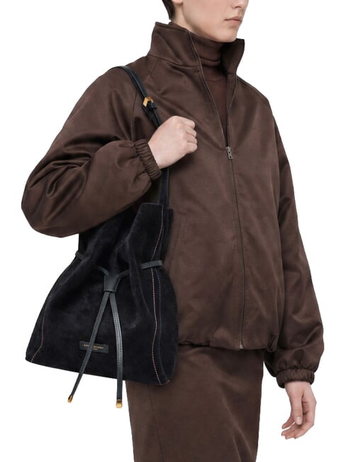 SIENNA sac seau en cuir, sac bandouli&egrave;re nuit - Sacs pour Femme