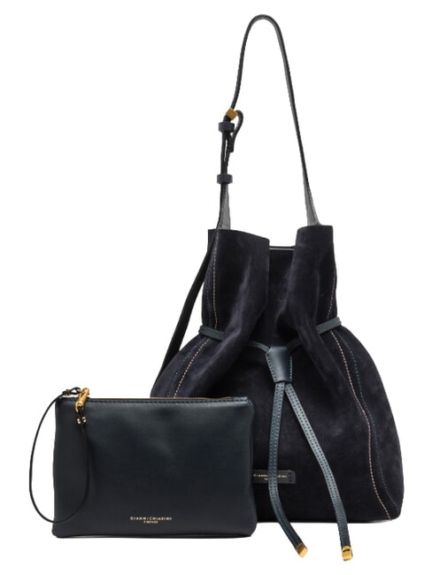 SIENNA sac seau en cuir, sac bandouli&egrave;re nuit - Sacs pour Femme