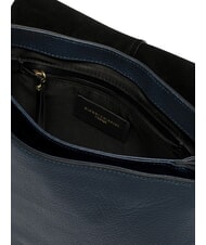 GIANNI CHIARINI HELENA ROUND Sac bandouli&egrave;re en cuir BLEU - Sacs pour Femme - 4