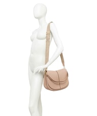 GIANNI CHIARINI HELENA ROUND Sac bandouli&egrave;re en cuir BLEU - Sacs pour Femme - 5