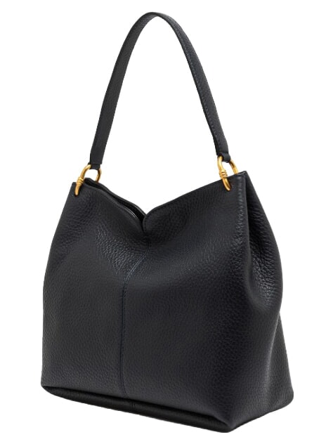 SANDRA Sac bandouli&egrave;re en cuir nuit - Sacs pour Femme