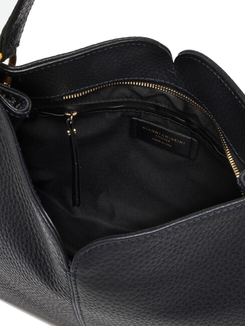 SANDRA Sac bandouli&egrave;re en cuir nuit - Sacs pour Femme