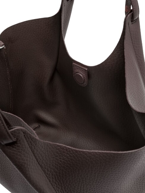 DUA Grand sac &agrave; bandouli&egrave;re en cuir exprim&eacute; - Sacs pour Femme