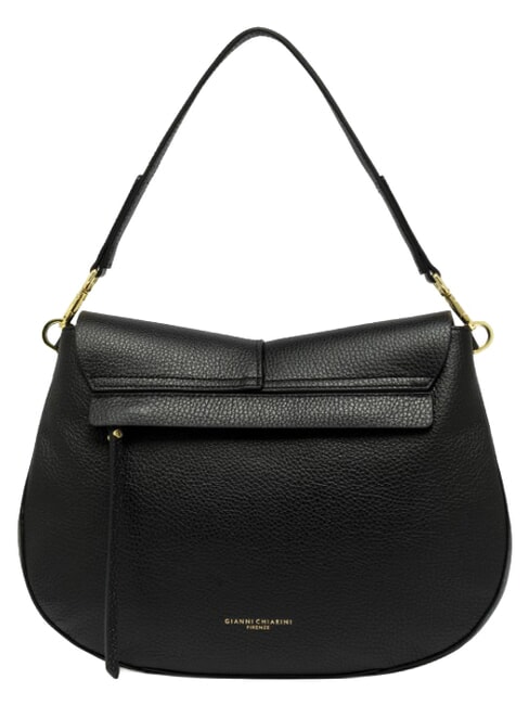 HELENA ROUND Sac bandouli&egrave;re en cuir Noir - Sacs pour Femme