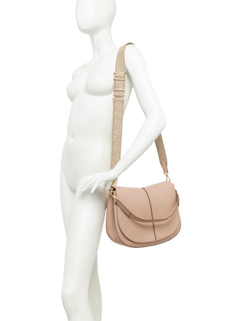 HELENA ROUND Sac bandouli&egrave;re en cuir Noir - Sacs pour Femme