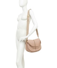 GIANNI CHIARINI HELENA ROUND Sac bandouli&egrave;re en cuir Noir - Sacs pour Femme - 5