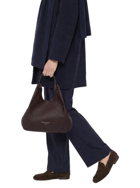 DUA Sac bandouli&egrave;re, en cuir exprim&eacute; - Sacs pour Femme