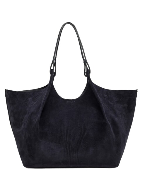 DUA Sac bandouli&egrave;re en cuir nuit - Sacs pour Femme