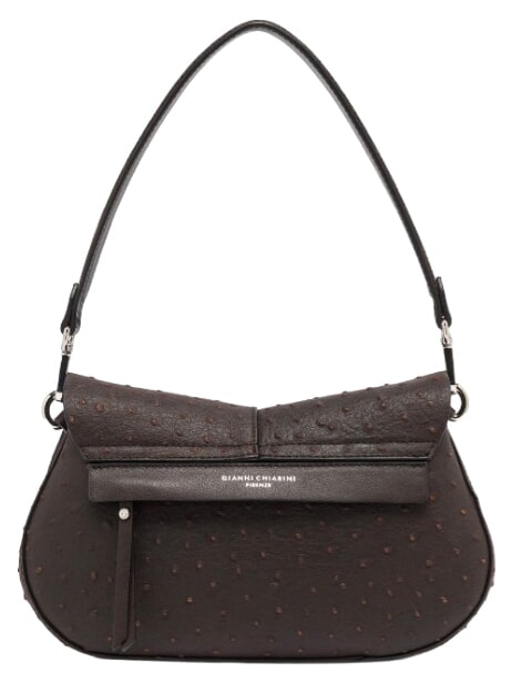 HELENA ROUND Sac bandouli&egrave;re en cuir exprim&eacute; - Sacs pour Femme