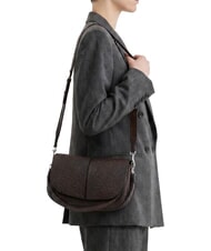 GIANNI CHIARINI HELENA ROUND Sac bandouli&egrave;re en cuir exprim&eacute; - Sacs pour Femme - 5