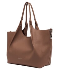 GIANNI CHIARINI DUA Grand sac &agrave; bandouli&egrave;re en cuir noix - Sacs pour Femme - 3