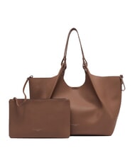 GIANNI CHIARINI DUA Grand sac &agrave; bandouli&egrave;re en cuir noix - Sacs pour Femme - 7
