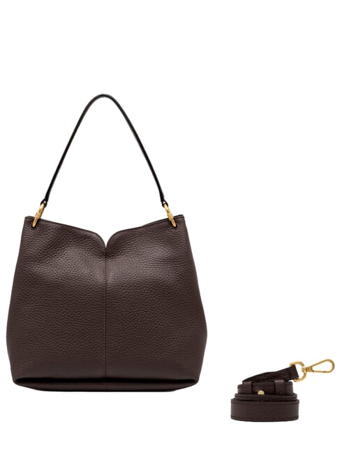 SANDRA Sac bandouli&egrave;re en cuir exprim&eacute; - Sacs pour Femme