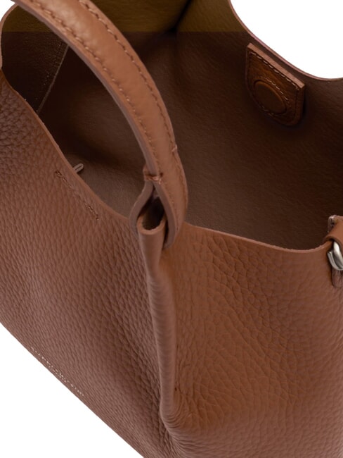 DUA Sac bandouli&egrave;re, en cuir noix - Sacs pour Femme