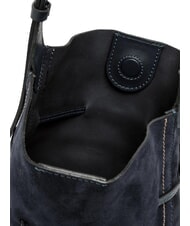GIANNI CHIARINI SIENNA Sac seau en cuir, bandouli&egrave;re nuit - Sacs pour Femme - 5