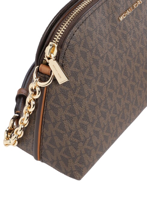 FREDDIE sac bandouli&egrave;re brun/gland - Sacs pour Femme