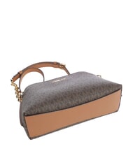MICHAEL KORS FREDDIE sac bandouli&egrave;re brun/gland - Sacs pour Femme - 5