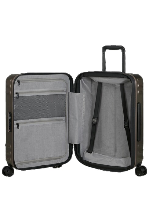 LIN'AIR trolley extensible pour bagage &agrave; main bronze mat - Valises cabine