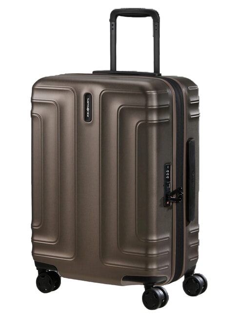 LIN'AIR trolley extensible pour bagage &agrave; main bronze mat - Valises cabine