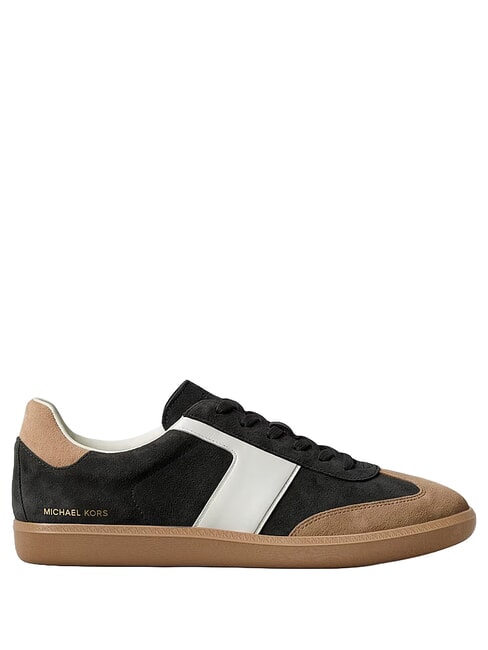 JOVIE Baskets en cuir noir multicolore - Chaussures Femme