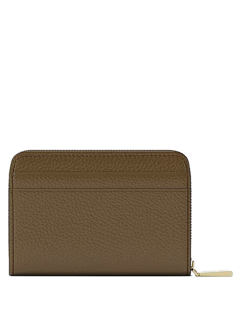 JET SET Porte-cartes en cuir avec porte-monnaie loden - Portefeuilles Femme