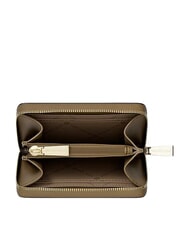 MICHAEL KORS JET SET Porte-cartes en cuir avec porte-monnaie loden - Portefeuilles Femme - 3