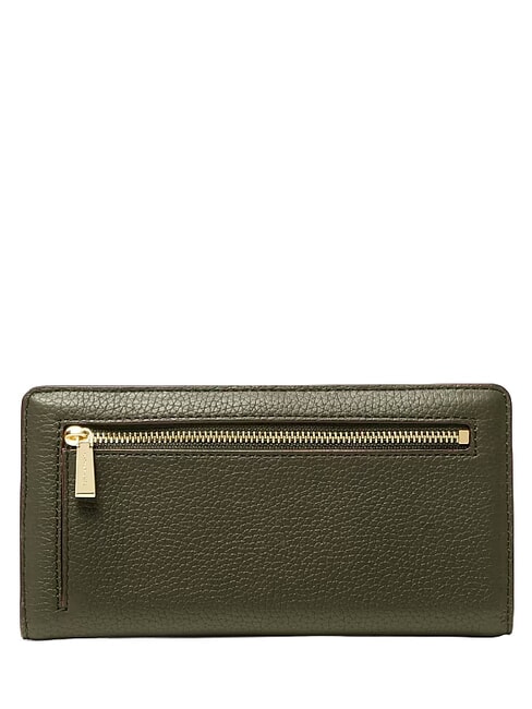 BRYANT Portefeuille en cuir moyen loden - Portefeuilles Femme