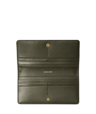 MICHAEL KORS BRYANT Portefeuille en cuir moyen loden - Portefeuilles Femme - 3