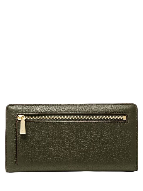 BRYANT Portefeuille en cuir moyen loden - Portefeuilles Femme