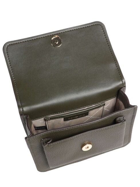 CLAIRE Mini sac port&eacute; &eacute;paule/&agrave; bandouli&egrave;re loden - Sacs pour Femme