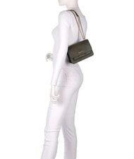 MICHAEL KORS CLAIRE Mini sac port&eacute; &eacute;paule/&agrave; bandouli&egrave;re loden - Sacs pour Femme - 7