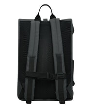RAINS ROLLTOP RUCKSACK Sac &agrave; dos gris fonc&eacute; - Sacs &agrave; dos pour l'&Eacute;cole & les Loisirs - 4