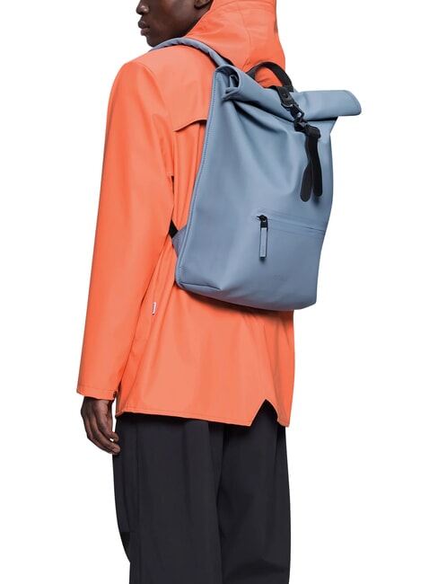 ROLLTOP RUCKSACK Sac &agrave; dos cr&eacute;puscule bleu - Sacs &agrave; dos pour l'&Eacute;cole & les Loisirs