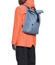 RAINS ROLLTOP RUCKSACK Sac &agrave; dos cr&eacute;puscule bleu - Sacs &agrave; dos pour l'&Eacute;cole & les Loisirs - 2