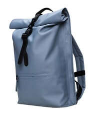 RAINS ROLLTOP RUCKSACK Sac &agrave; dos cr&eacute;puscule bleu - Sacs &agrave; dos pour l'&Eacute;cole & les Loisirs - 4