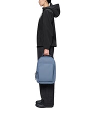 RAINS BOOK DAYPACK  Sac &agrave; dos &eacute;tanche cr&eacute;puscule bleu - Sacs &agrave; dos pour l'&Eacute;cole & les Loisirs - 5