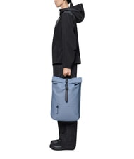 RAINS ROLLTOP RUCKSACK Grand sac &agrave; dos &eacute;tanche cr&eacute;puscule bleu - Sacs &agrave; dos pour l'&Eacute;cole & les Loisirs - 5