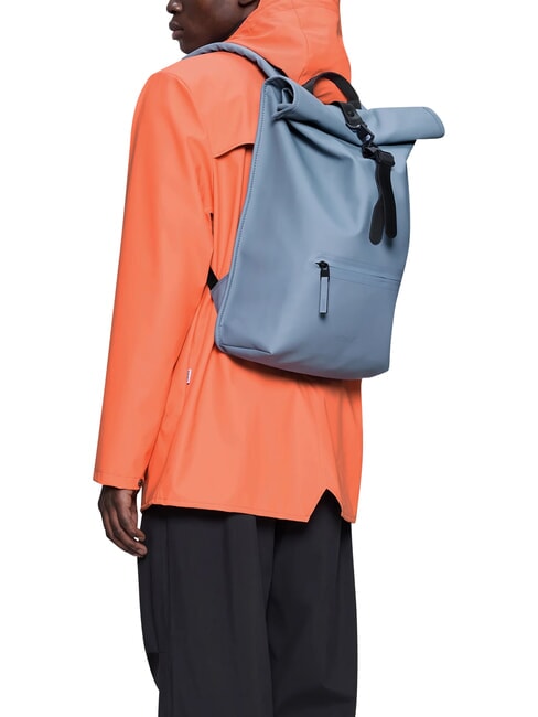 ROLLTOP RUCKSACK Grand sac &agrave; dos &eacute;tanche cr&eacute;puscule bleu - Sacs &agrave; dos pour l'&Eacute;cole & les Loisirs