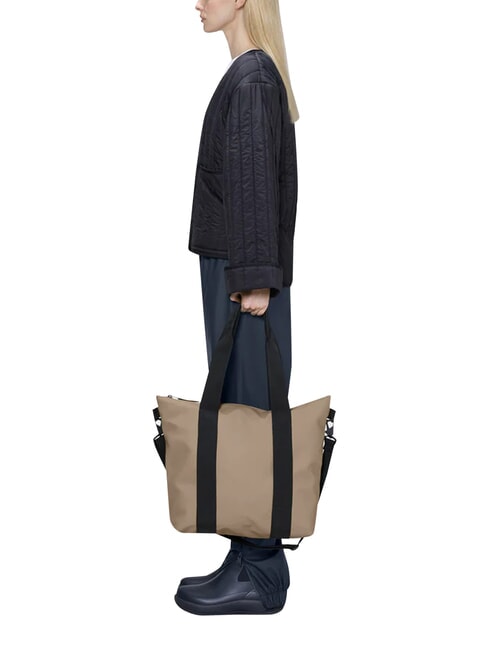 TOTE BAG MINI Sac &eacute;tanche beige - Sacs pour Femme