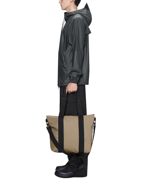 TOTE BAG MINI Sac &eacute;tanche beige - Sacs pour Femme